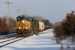 Moving west on the Old Main, D710 rolls along between Belsay and North Kearsley